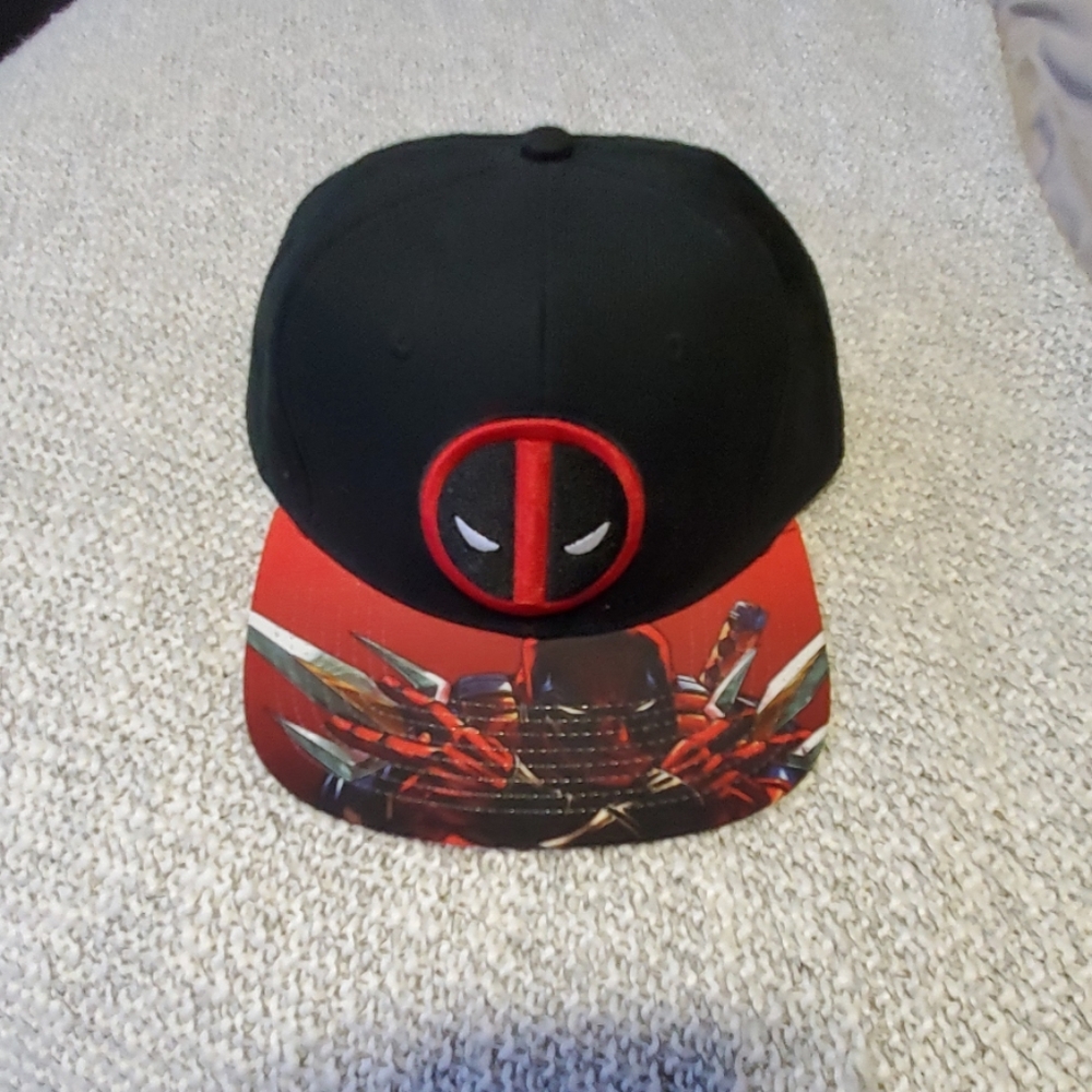Flat bill hat